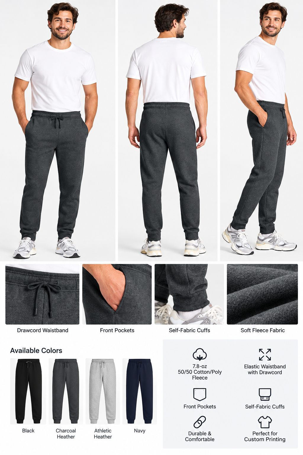 Port & Co ™ Core Fleece Jogger. PC78J