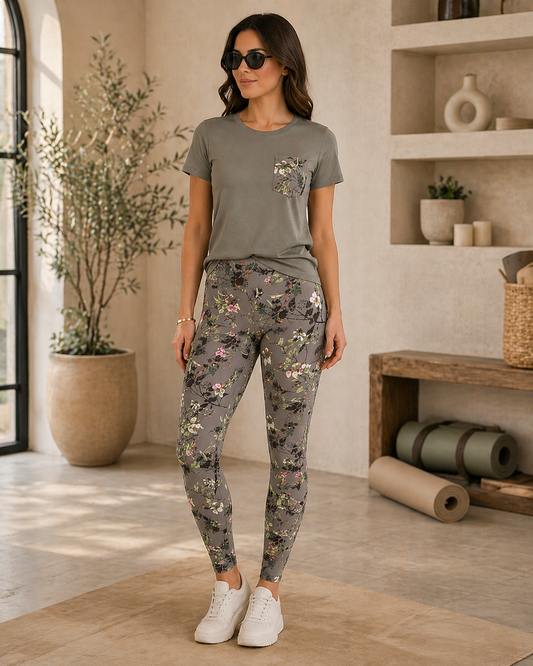 Forest Pattern Leggings