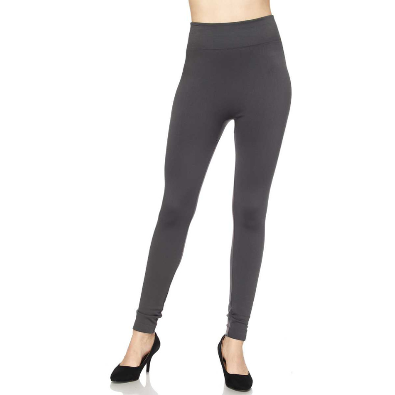 Charcoal Fleece Leggings