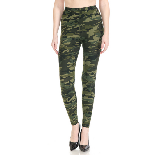 Camo Pattern Leggings