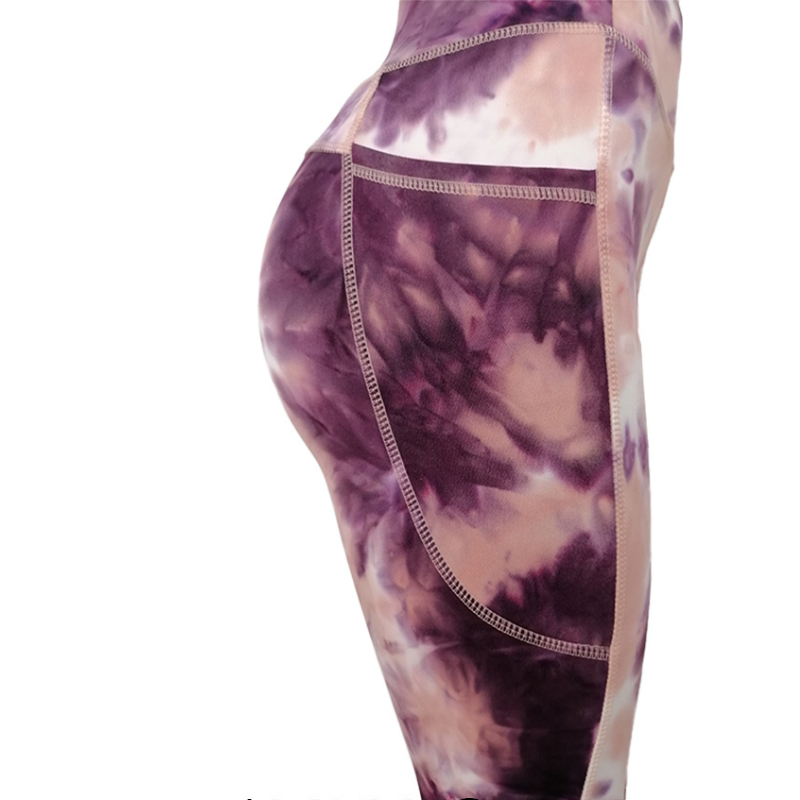 Pink Tie-Dye Activewear