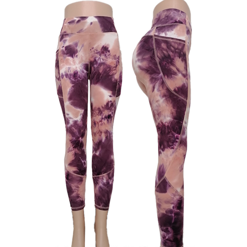 Pink Tie-Dye Activewear